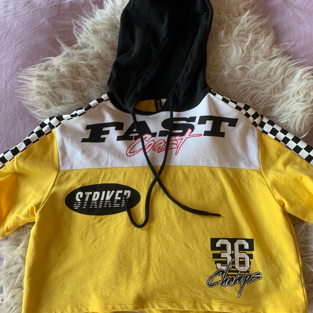 Cropped Hoodie Tee